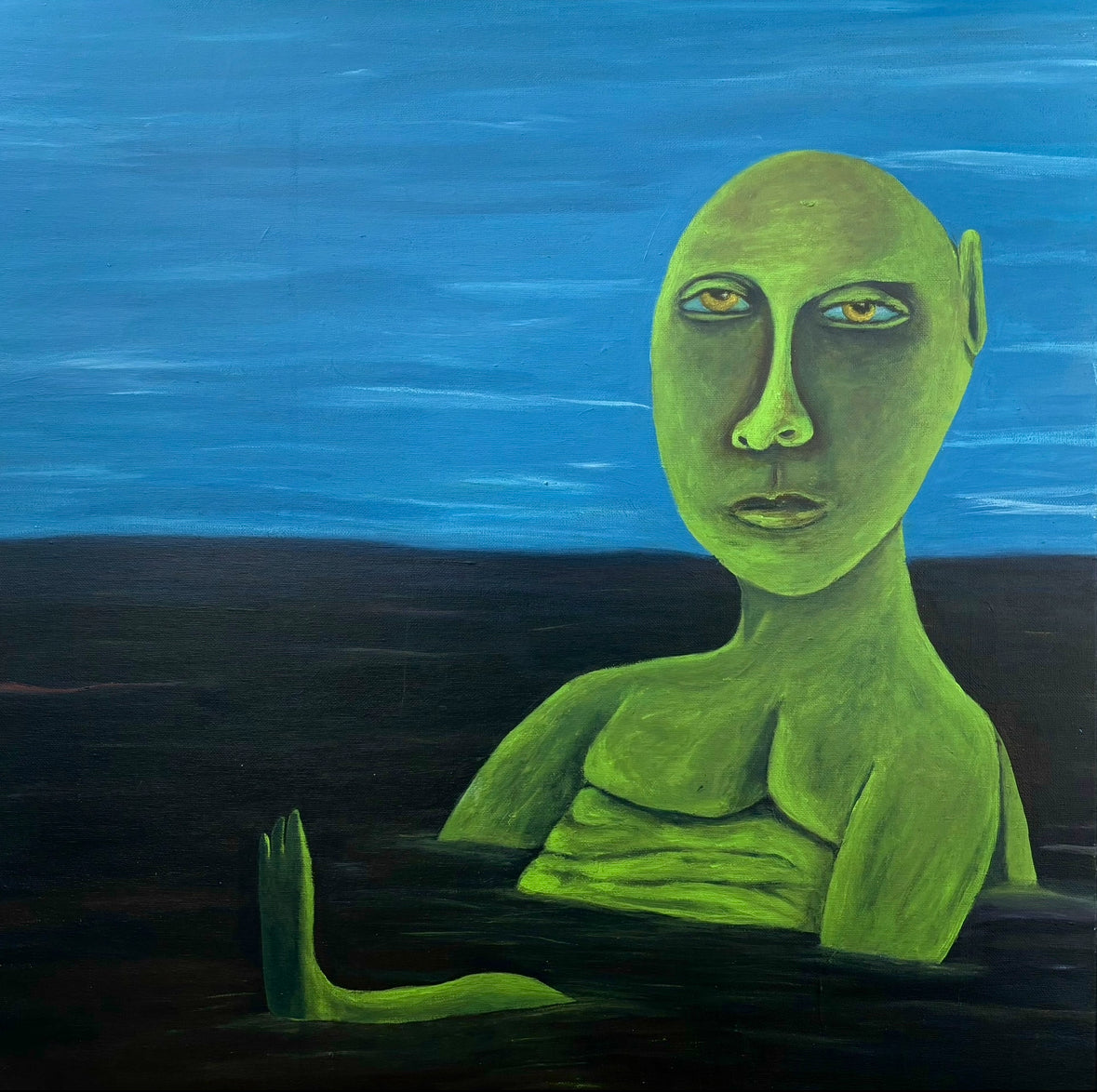Un día de ogro (autoretrato), 2024